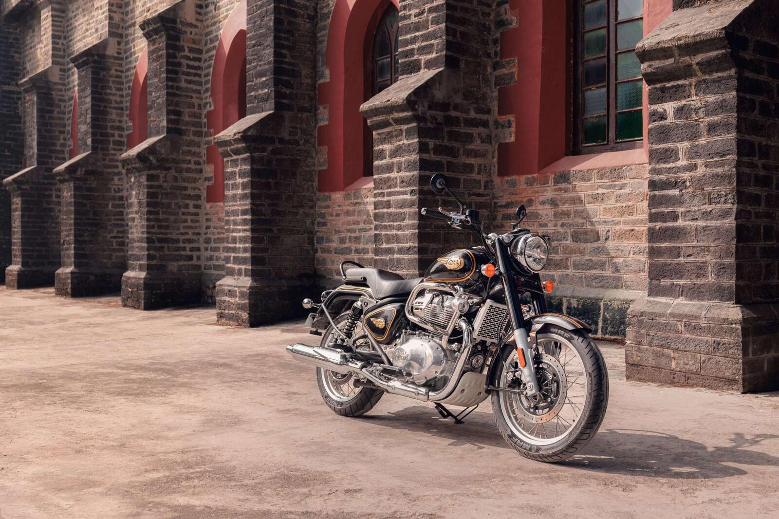 Royal Enfield Classic 650 with genuine accessories