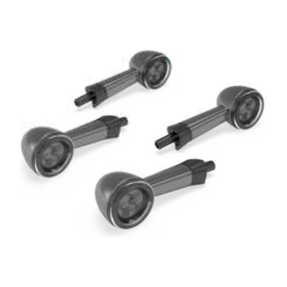 LED Indicators, Black