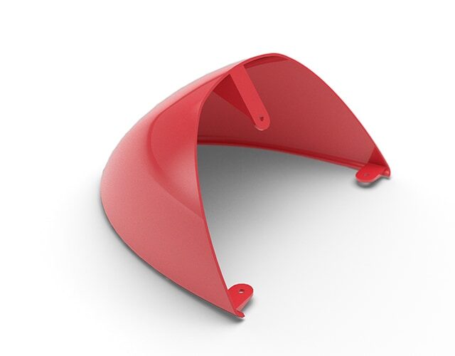 Single Seat Cowl, Rocker Red
