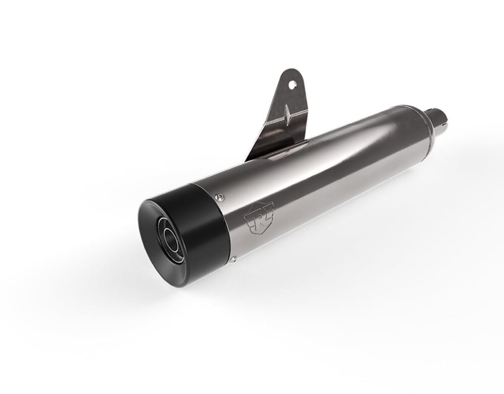 Straightcut Silencer, Silver and Black