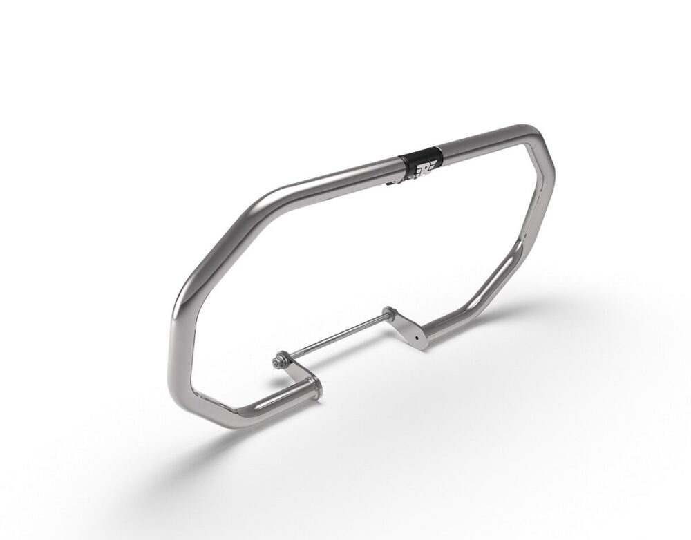 Octagon Engine Guard, Silver