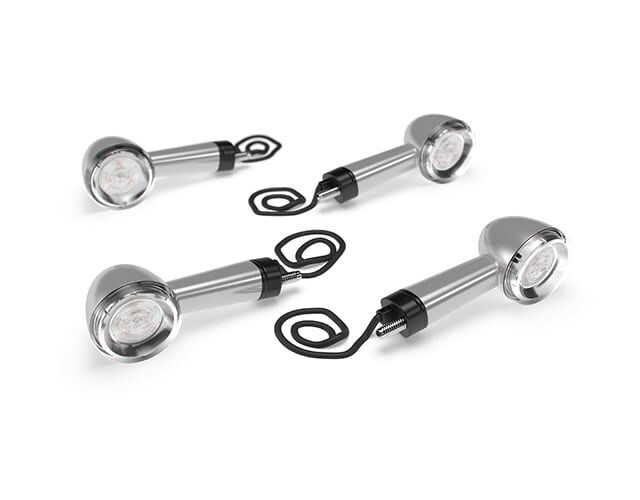 LED Indicators, Silver