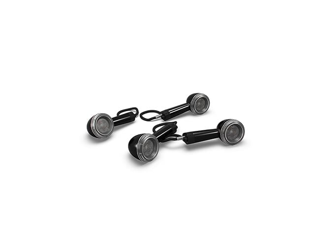 LED Indicators, Black