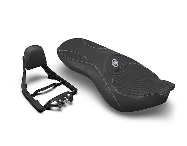 Deluxe Touring Dual Seat and Backrest Kit