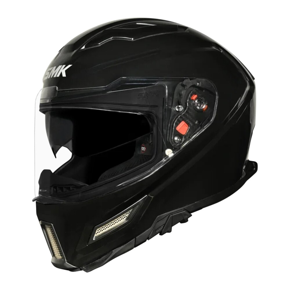 SMK Agnar Unicolour, Clear Visor (Pinlock Anti-fog Film Included)