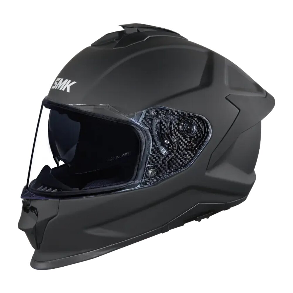 SMK Titan Unicolour, Clear Visor (Pinlock Anti-fog Film Included)